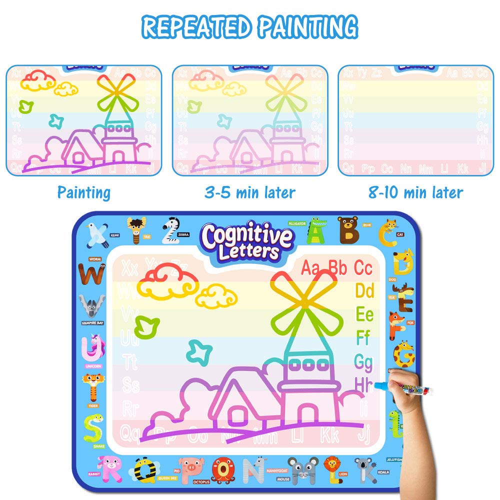 Jasonwell Aqua Water Doodle Mat suction cups for stable use