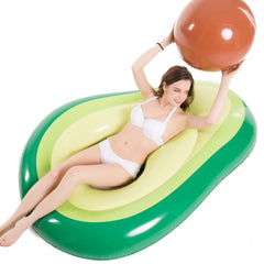 Jasonwell avocado pool float, oversized lounge for relaxing pool days.
