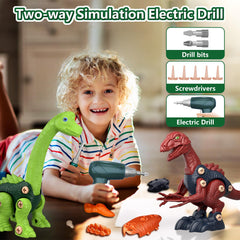 Jasonwell easy assembly tools with drill and screwdrivers for quick builds