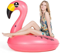Jasonwell flamingo float at the beach scene for summer fun