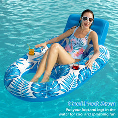 Jasonwell pool float provides great stability for large adults