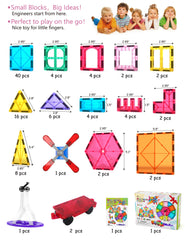 Idea booklet included guides safe, creative construction with compatible tiles.