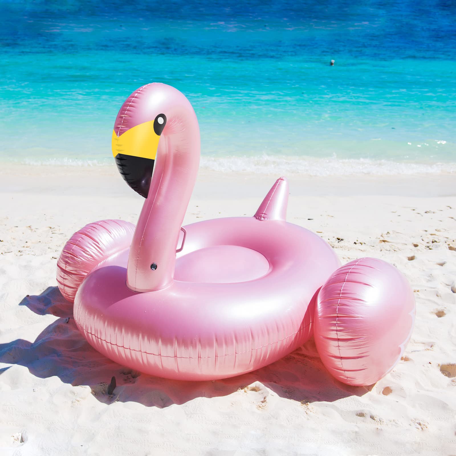 Jasonwell matte finish inflatable float with durable surface for durable lounging