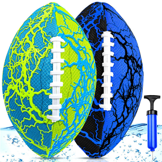 Jasonwell pool football two-pack ready for water games and outdoor fun.