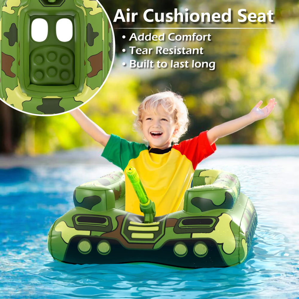 Jasonwell premium raft-grade vinyl pool float for durable play