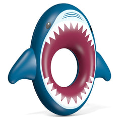 Jasonwell shark inflatable pool tube for kids and adults to ride.