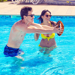Jasonwell water football two-pack for family pool parties.