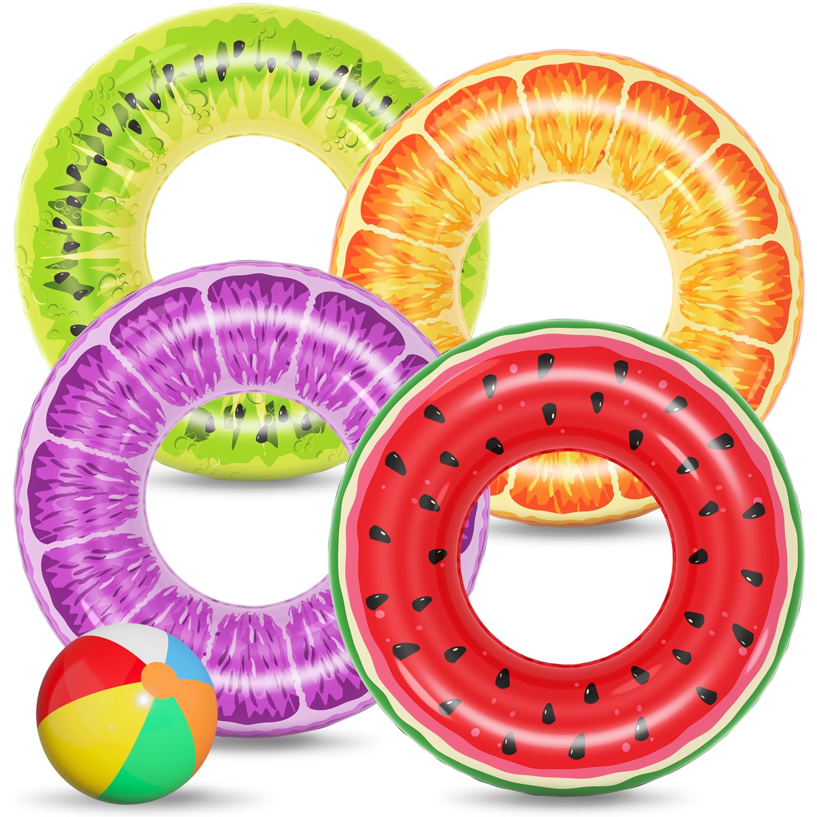 Jasonwell Watermelon pool float for family fun and sunny days