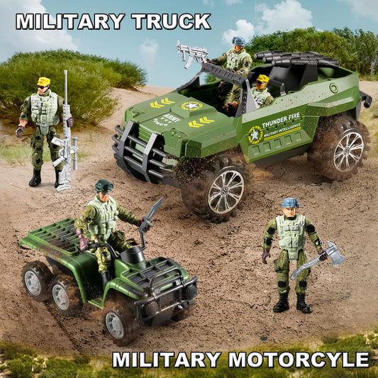 JASSKKBO 56-in-1 army helicopter supports coordinated battlefield scenarios
