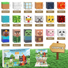 JauniQ game-element blocks invite imaginative scenarios and problem-solving.
