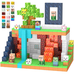 JauniQ kid-building activity demonstrates hands-on learning and tactile engagement.