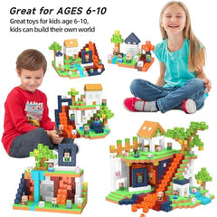 JauniQ magnetic tiles in action support STEM exploration and hands-on learning.