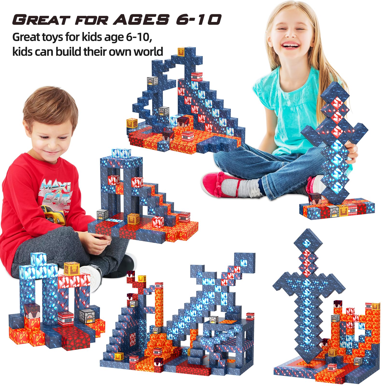 Jauniq STEM Montessori toy fosters creative thinking and spatial skills.