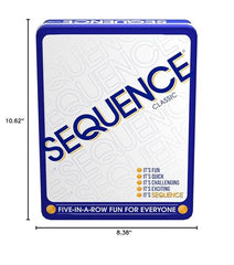Jax Sequence in a Tin packaging with instructions makes setup simple
