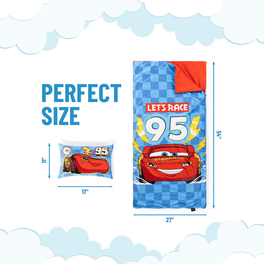 Nap mat 54x27 with zipper closure for easy roll-up storage.
