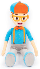 Gift-ready Jay Franco Blippi plush pillow buddy for kids' bedtime routines.