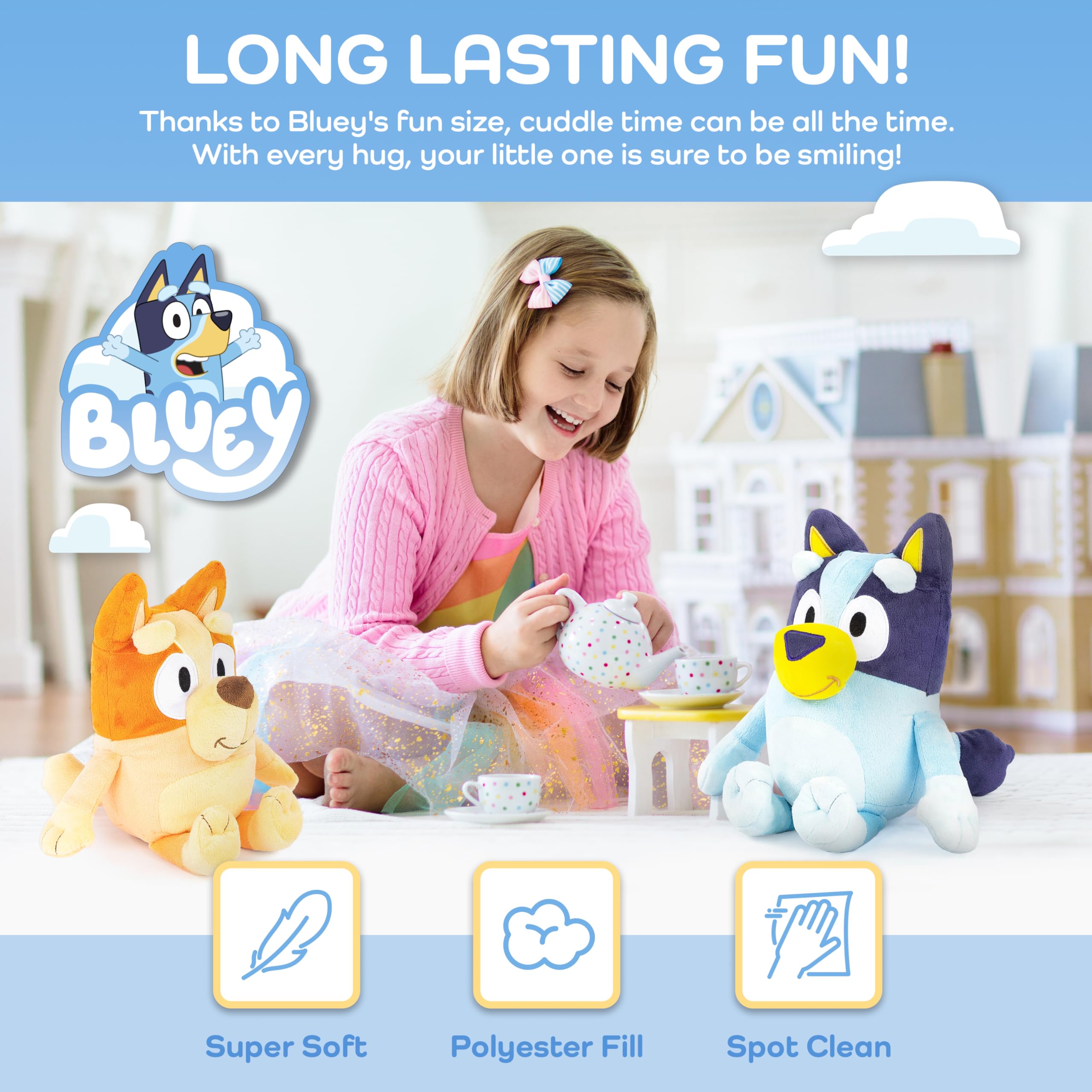 Perfect for bedtime and playtime, these collectible buddies travel with kids.