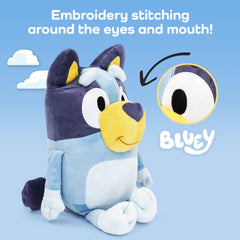 Jay Franco Bluey Pillow Buddy hug-ready design invites imaginative play and companionship