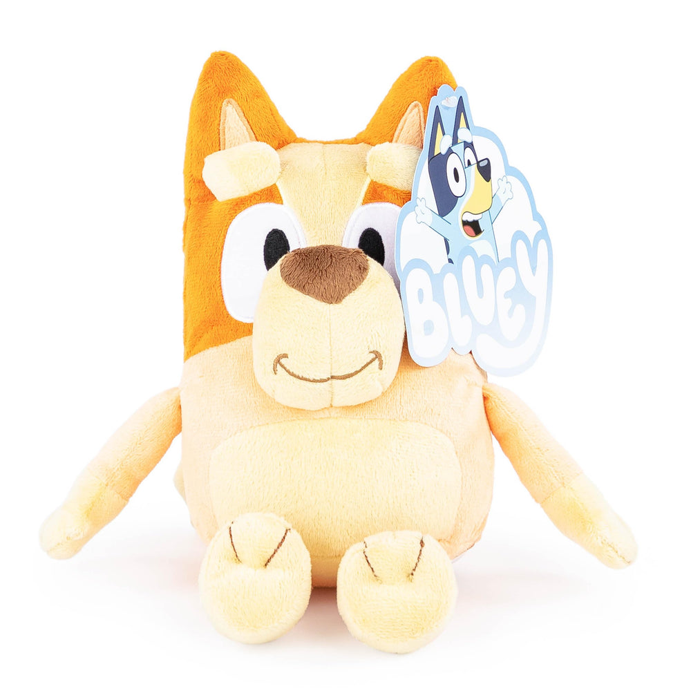 Jay Franco Bluey plush buddy lightweight and easy to spot clean
