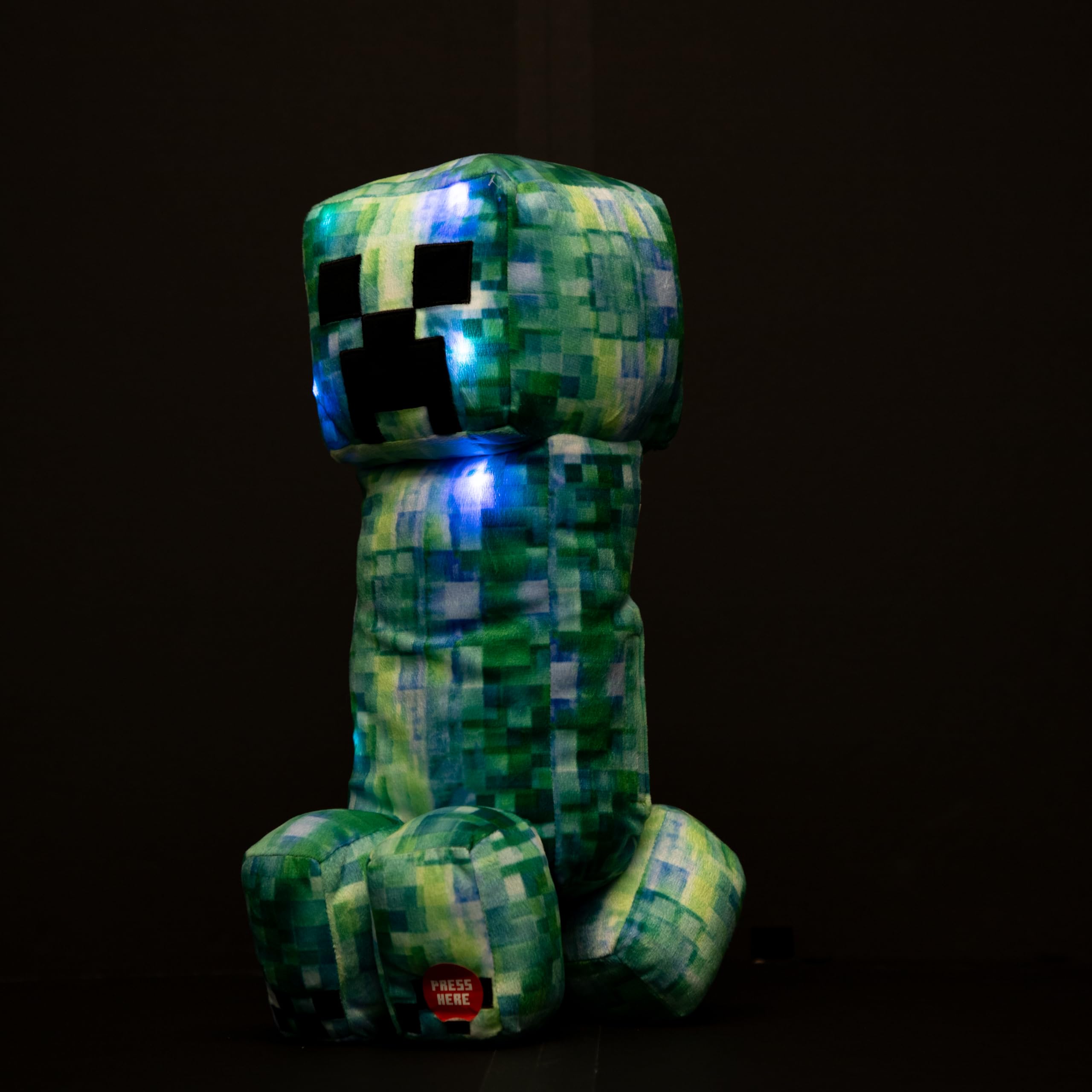 Included battery pack for instant use of the Creeper pillow