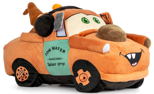 Jay Franco Disney Pixar Cars Tow Mater plush pillow buddy for cozy bedtimes.