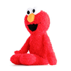 Jay Franco Elmo pillow buddy face closeup ideal for cozy snuggles.