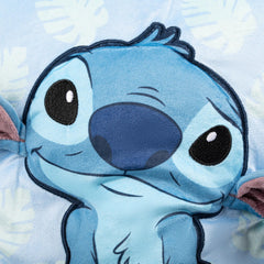 Jay Franco Stitch blue velboa pillow, ideal for naps and cuddles.