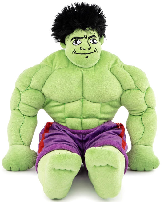Jay Franco Marvel Hulk pillow buddy 18in for cozy hugs and travel.