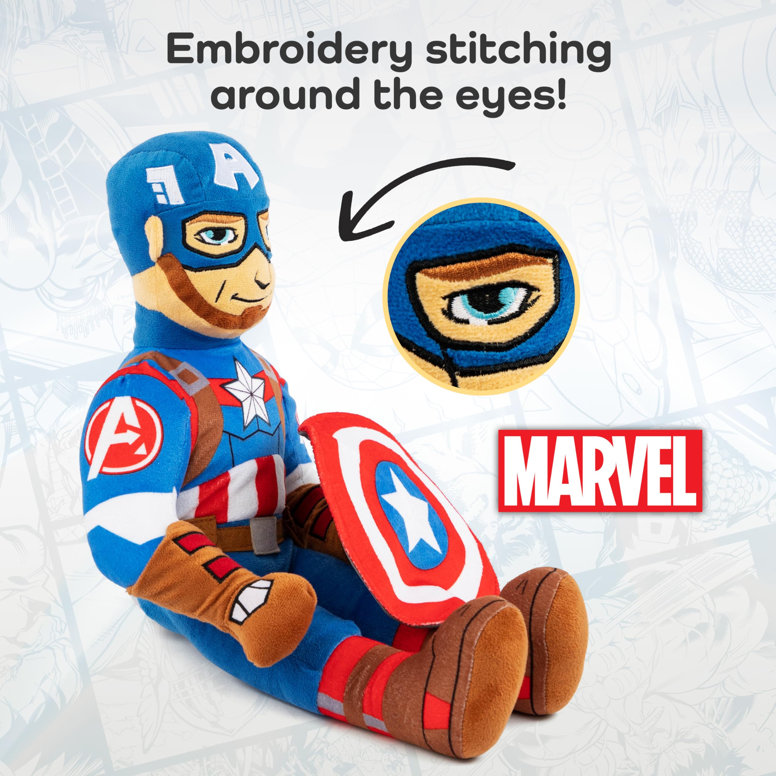 Jay Franco Marvel Super Hero Adventures pillow collection image suggesting collectible decor.