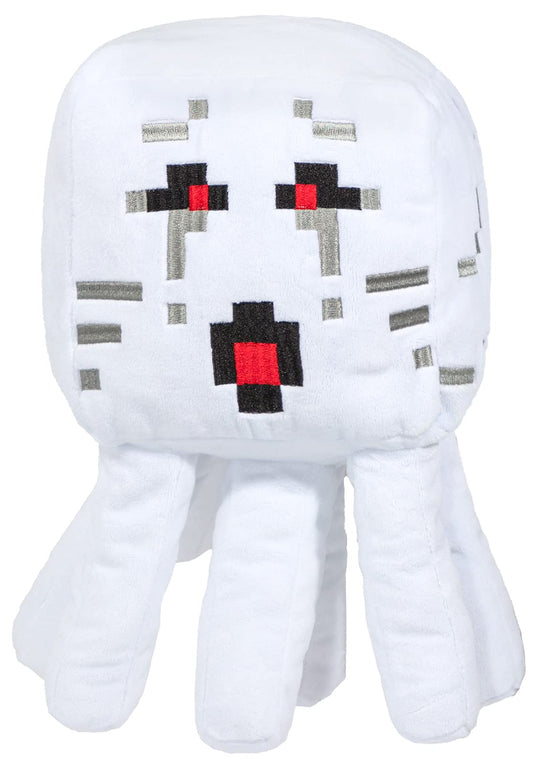 Jay Franco Minecraft Ghast plush pillow buddy in ultra-soft microfiber for cozy hugs.