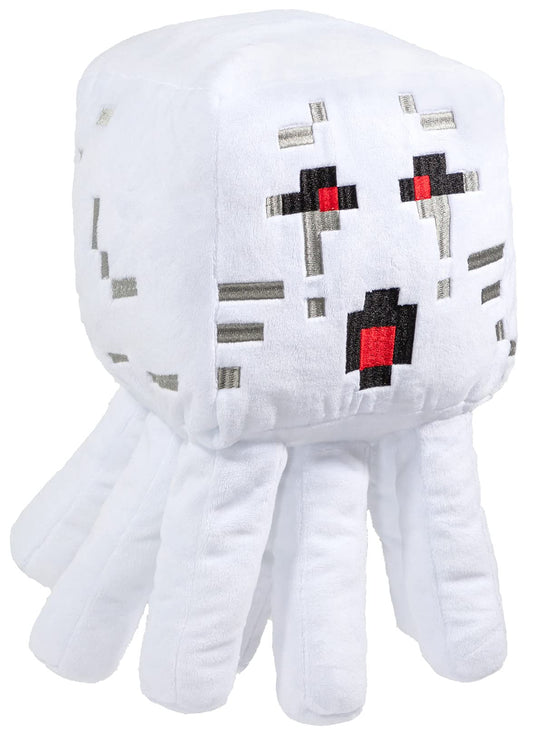 Close-up of Jay Franco Minecraft Ghast plush texture and durable stitching for lasting cuddles.