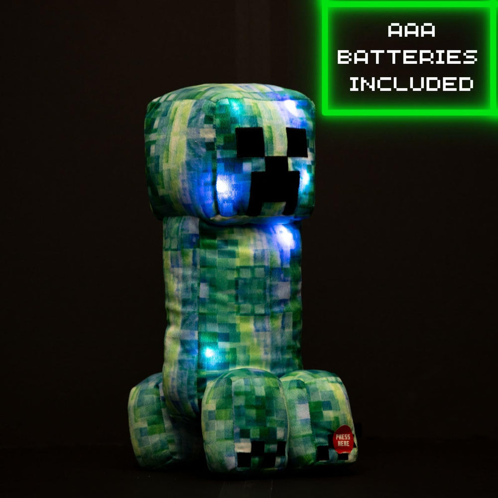 LED-lit Creeper pillow from Jay Franco glows softly for nighttime comfort