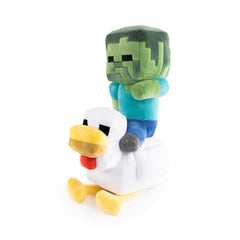 Jay Franco Minecraft Zombie Plush—easy-care polyester for daily snuggles.