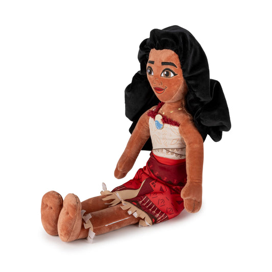 Moana soft plushie by Jay Franco serves as travel and decor.