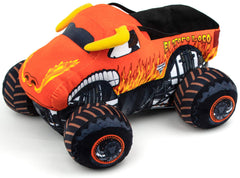 Jay Franco Monster Jam El Toro Loco pillow buddy in plush fabric ready for cuddles.