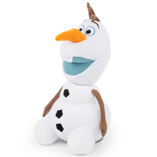 Jay Franco Olaf plush close-up shows durable stitching and cuddly design.