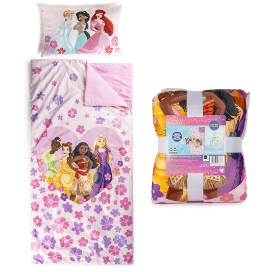 Jay Franco Princess slumber bag 54x27 offers cozy sleepover comfort.