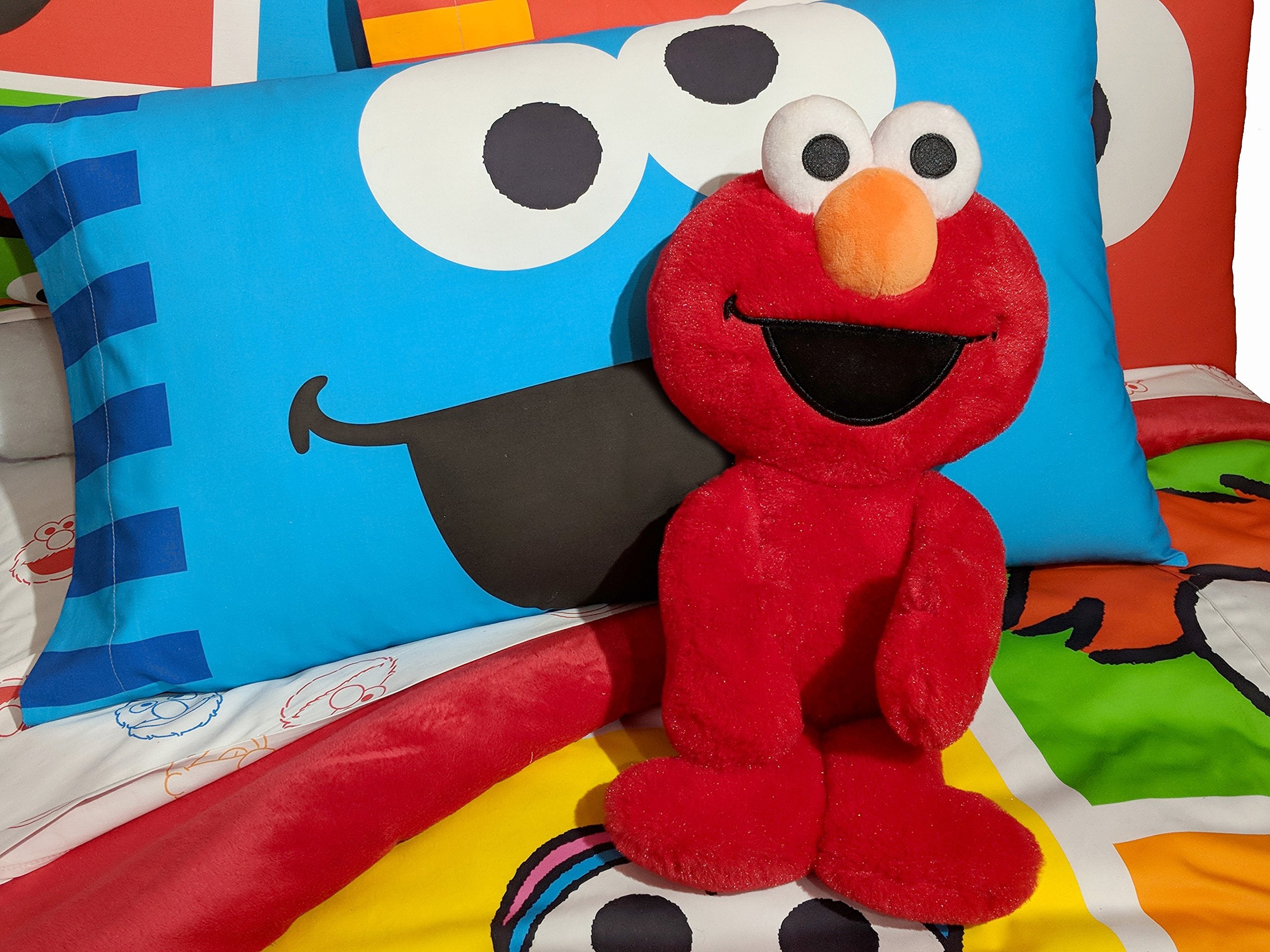 Jay Franco Sesame Street Elmo Pillow Buddy makes a thoughtful gift for Sesame Street fans.