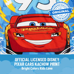 Cars sleepover kit from Jay Franco suitable for home or travel.