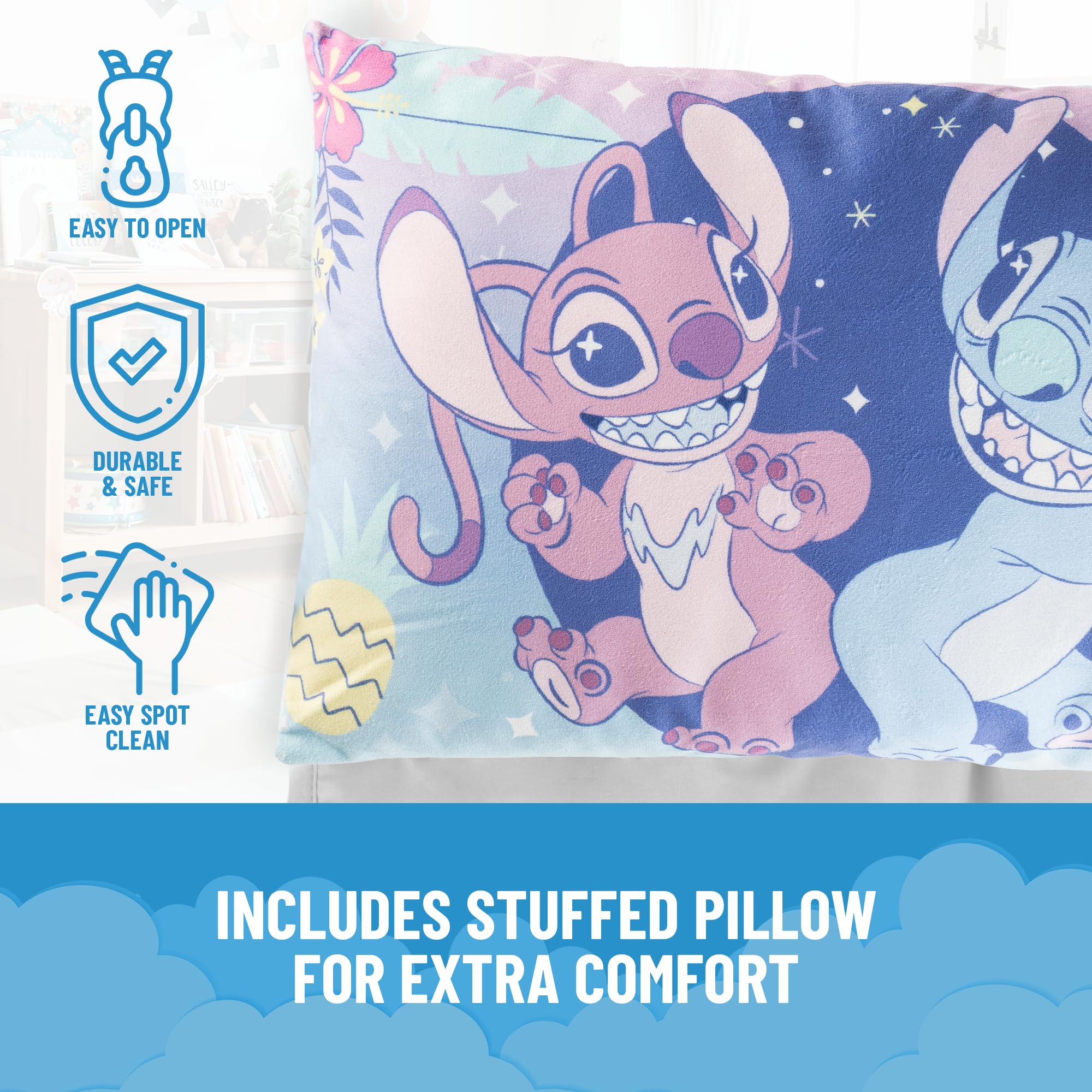 Slumber set folded roll with zipper for quick setup