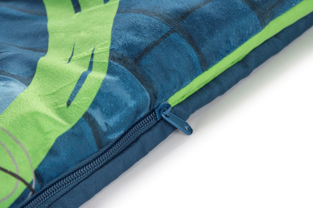Rolled-up TMNT slumber set by Jay Franco travels easily for sleepovers or school.