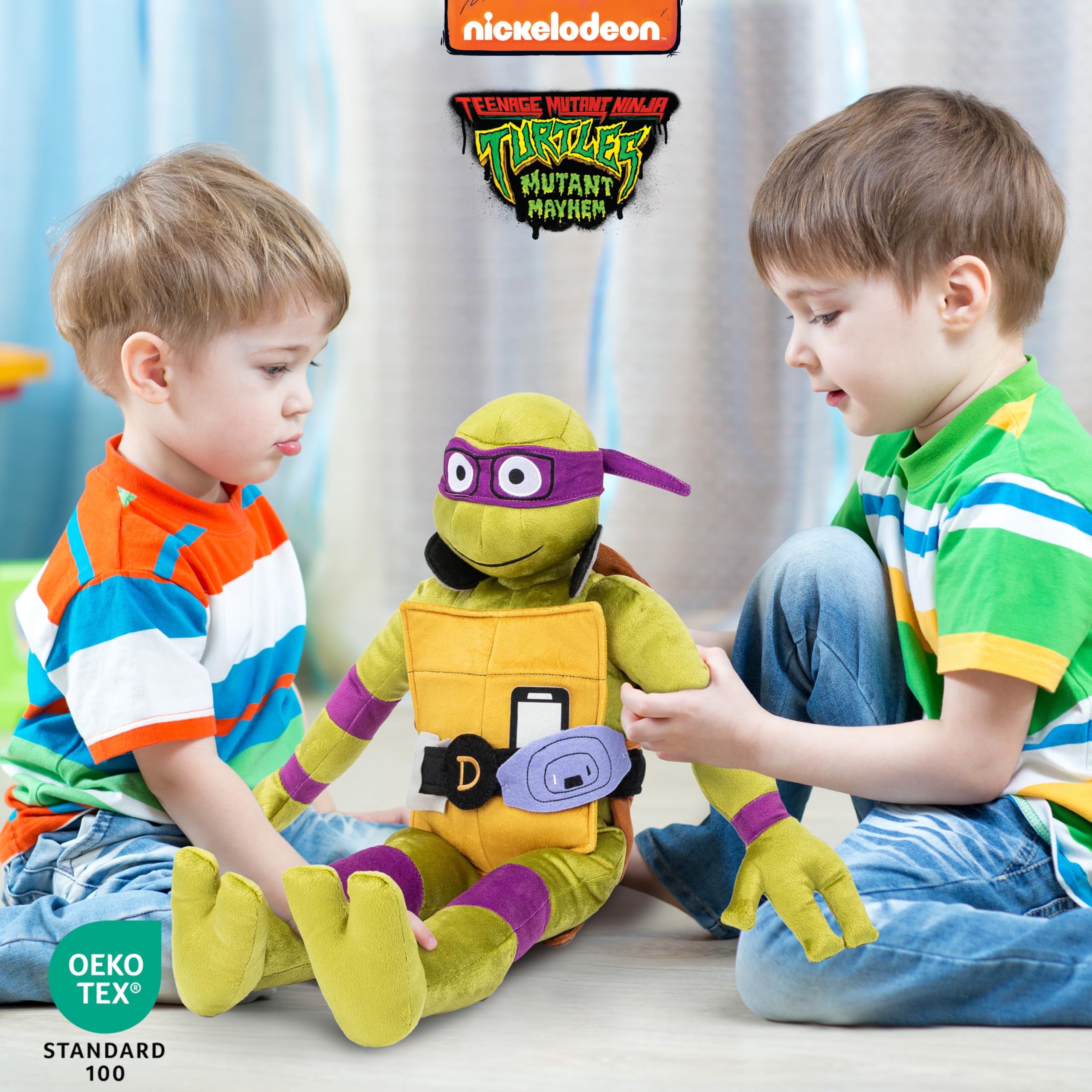 Jay Franco Donatello pillow buddy remains soft and durable after washes.
