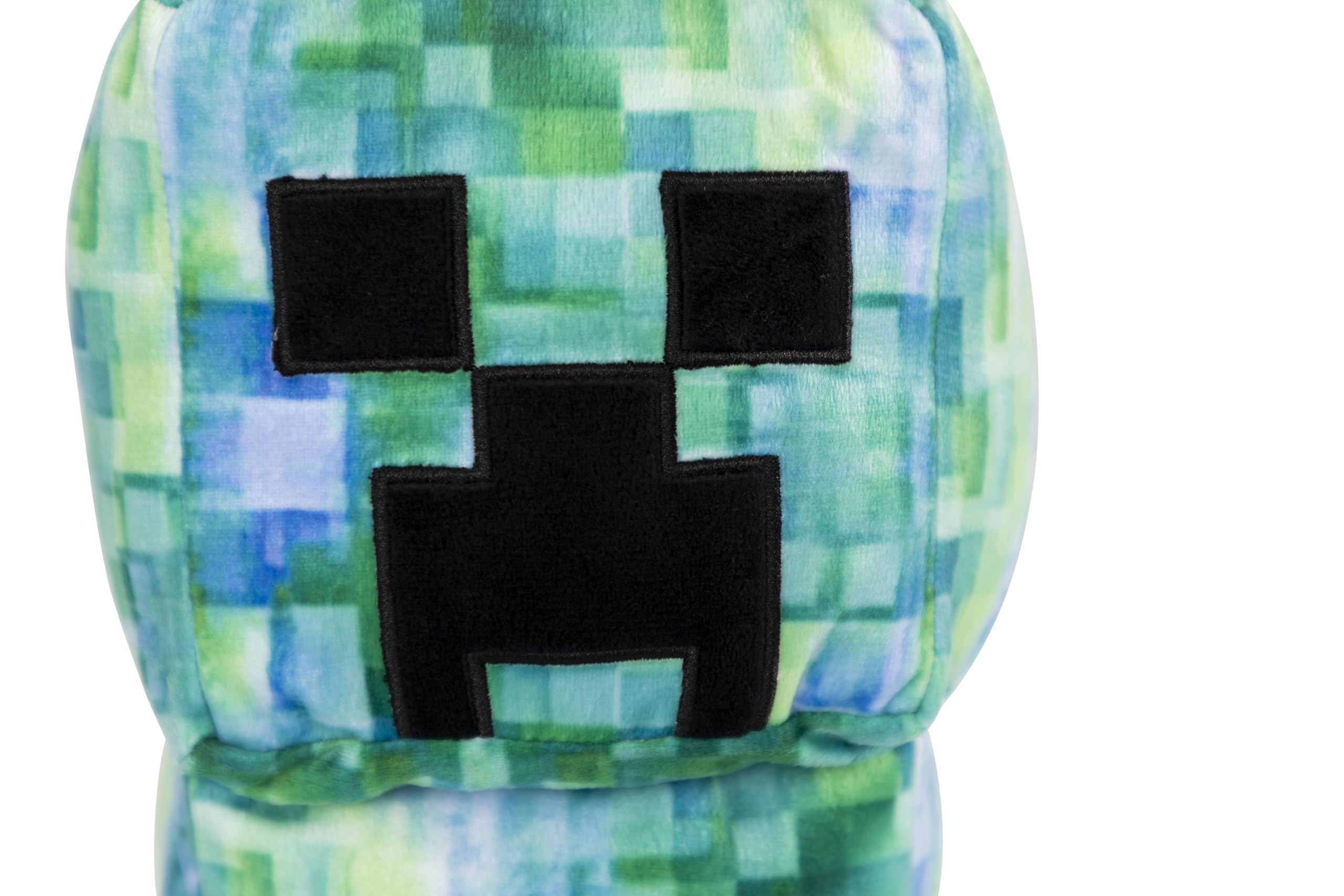 Jay Franco Minecraft Charged Creeper plush makes a gift-ready Minecraft addition.