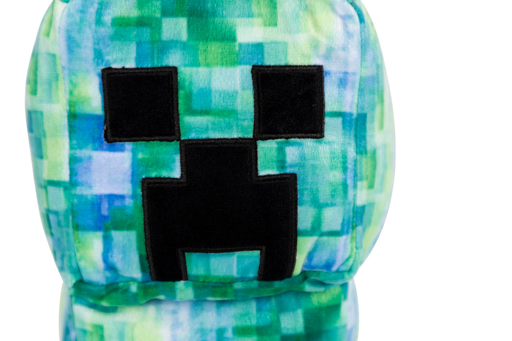 Jay Franco Minecraft Charged Creeper plush makes a gift-ready Minecraft addition.