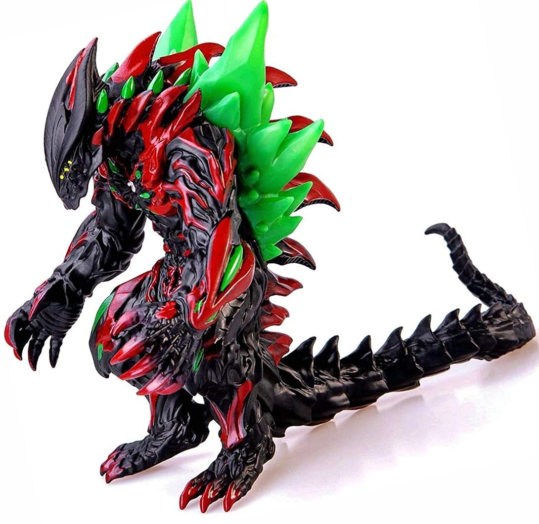JAYKENIXO Dragon Figure King of The Monsters, full-length dragon with movable joints and soft vinyl.