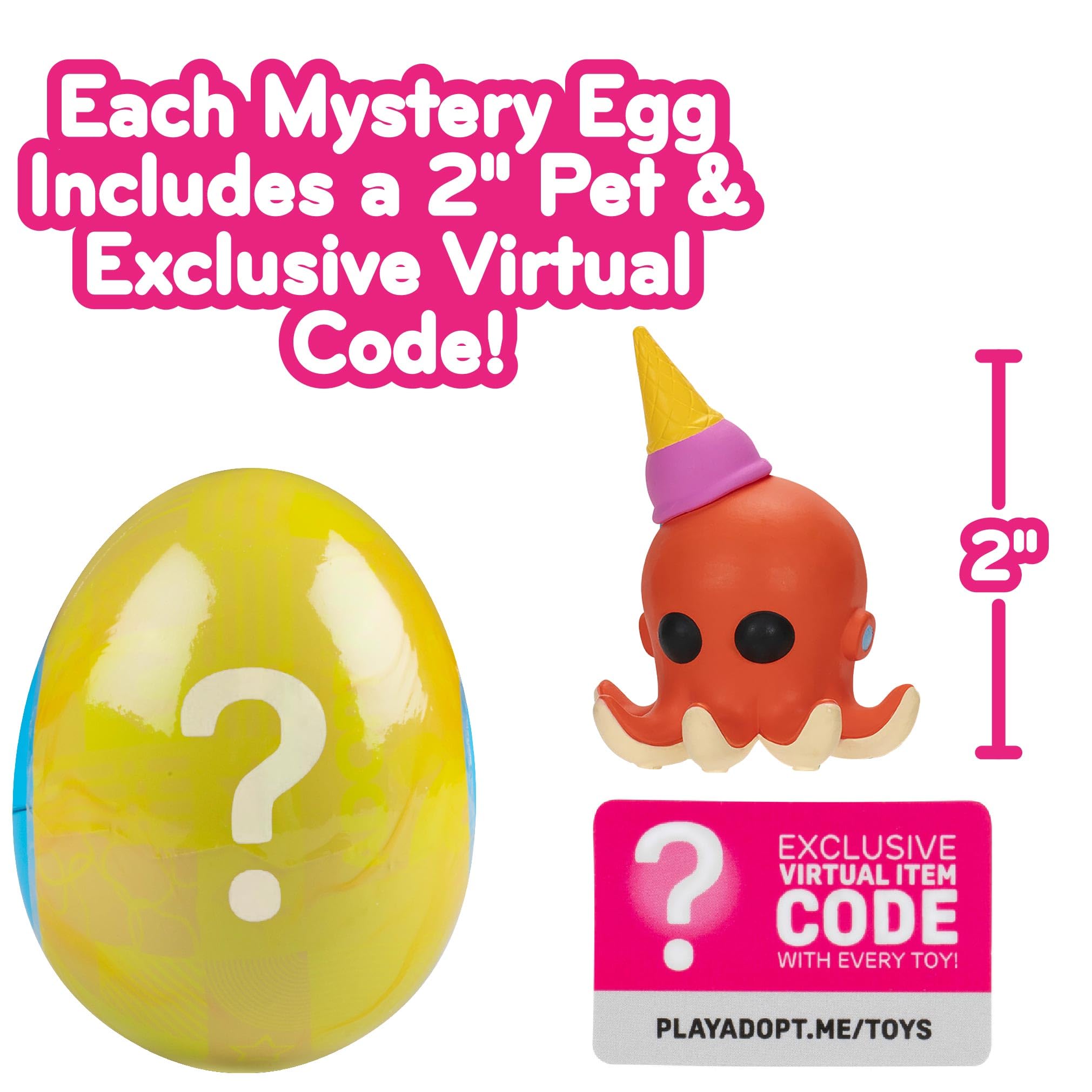 Jazwares Adopt Me Mystery Egg unboxing reveals a surprise pet figure.