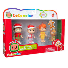 Jazwares CoComelon 3-inch figures set for stocking stuffers and play.