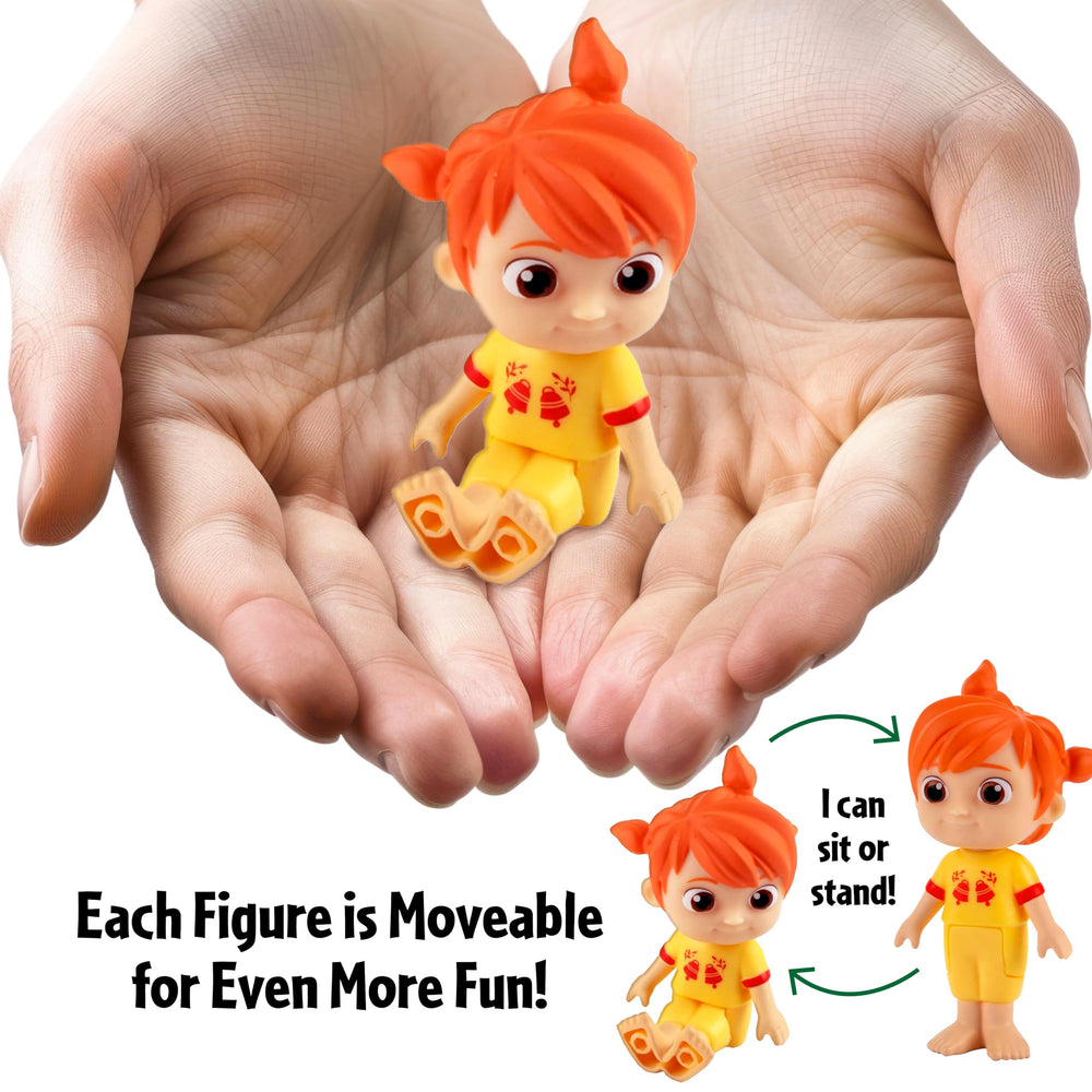 Jazwares CoComelon Bingo dog in seasonal outfit boosts interactive adventures.