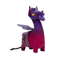 Jazwares Fortnite Dark Llamacorn plush detail close up for collectors