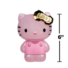 Jazwares Hello Kitty 50th Anniversary nesting figure in flocked finish adds tactile charm.